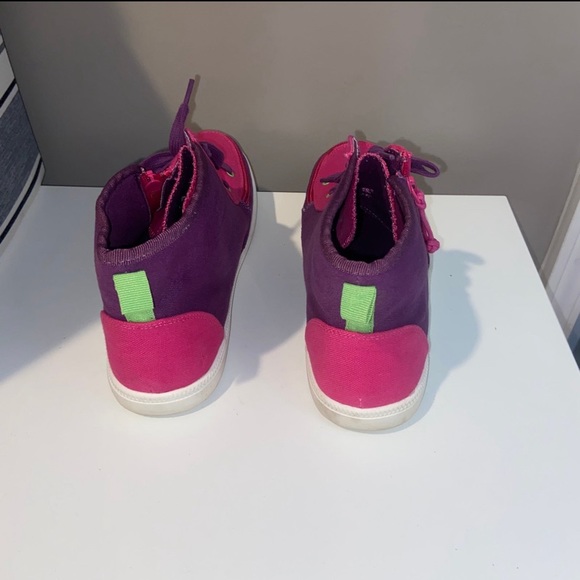 Billy shoes girls 7 pink purple zip up - Picture 6 of 8